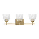 Visual Comfort Studio - DJV1023SBCKG - Three Light Vanity - Toffino - Satin Brass