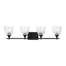 Four Light Vanity<br /><span style="color:#4AB0CE;">Entrega: 4-10 dias en USA</span><br /><span style="color:#4AB0CE;font-size:60%;">PREGUNTE POR ENTREGA EN PANAMA</span><br />Collection: Toffino<br />Finish: Midnight Black