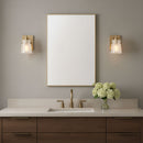 Visual Comfort Studio - DJV1031SBCKG - One Light Wall Sconce - Crofton - Satin Brass