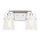 Visual Comfort Studio - DJV1032CHCKG - Two Light Vanity - Crofton - Chrome