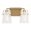 Visual Comfort Studio - DJV1032SBCKG - Two Light Vanity - Crofton - Satin Brass