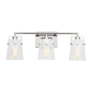 Visual Comfort Studio - DJV1033CHCKG - Three Light Vanity - Crofton - Chrome
