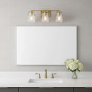 Visual Comfort Studio - DJV1033SBCKG - Three Light Vanity - Crofton - Satin Brass