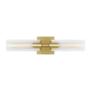 Two Light Wall Sconce<br /><span style="color:#4AB0CE;">Entrega: 4-10 dias en USA</span><br /><span style="color:#4AB0CE;font-size:60%;">PREGUNTE POR ENTREGA EN PANAMA</span><br />Collection: Sarita<br />Finish: Satin Brass