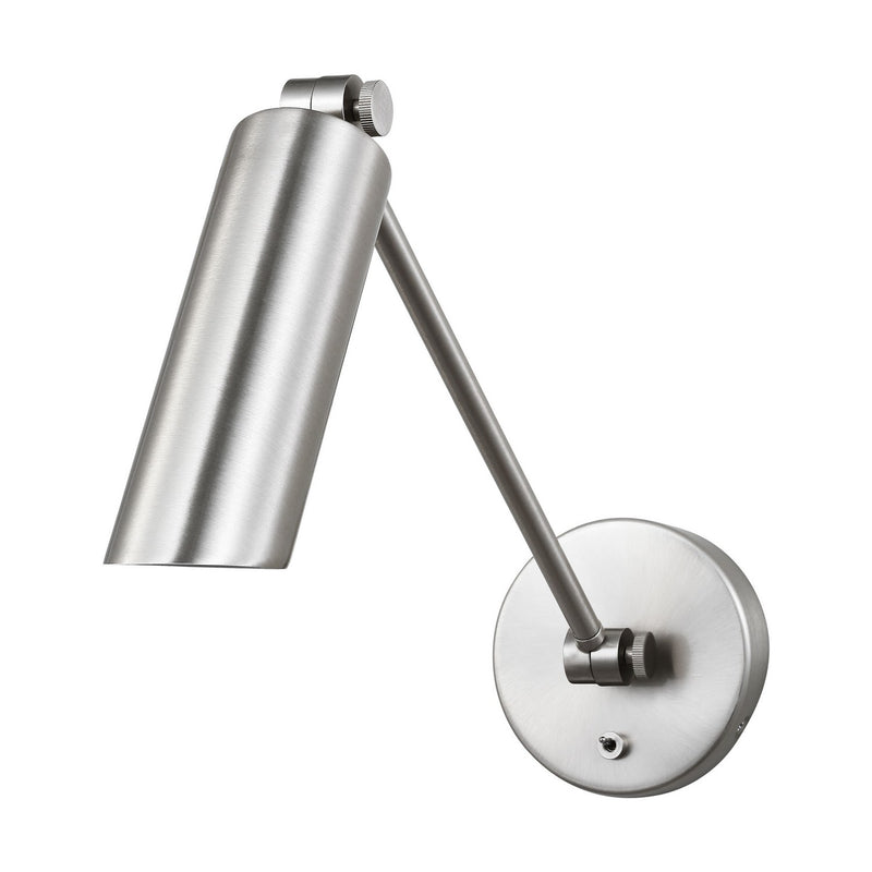 One Light Wall Sconce<br /><span style="color:#4AB0CE;">Entrega: 4-10 dias en USA</span><br /><span style="color:#4AB0CE;font-size:60%;">PREGUNTE POR ENTREGA EN PANAMA</span><br />Collection: Frasar<br />Finish: Brushed Nickel