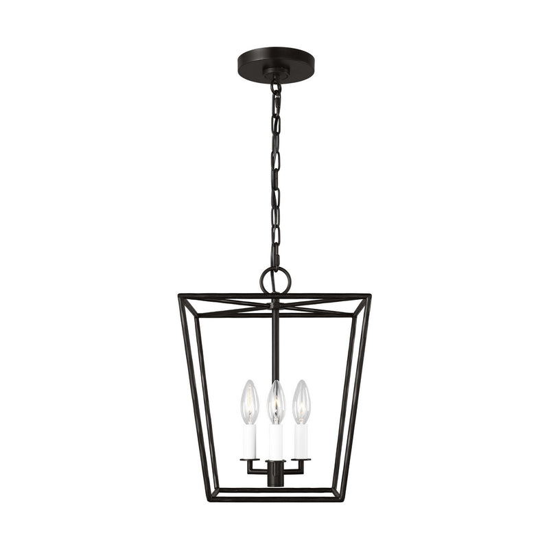 Visual Comfort Studio - EC1353AI - Three Light Lantern - Viota - Aged Iron