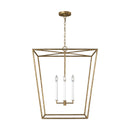 Visual Comfort Studio - EC1364CDG - Four Light Lantern - Viota - Casted Gild