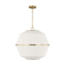 Visual Comfort Studio - EP1463BBS - Three Light Lantern - Hikari - Burnished Brass
