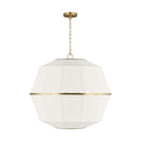 Visual Comfort Studio - EP1475BBS - Five Light Lantern - Hikari - Burnished Brass