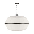 Five Light Lantern<br /><span style="color:#4AB0CE;">Entrega: 4-10 dias en USA</span><br /><span style="color:#4AB0CE;font-size:60%;">PREGUNTE POR ENTREGA EN PANAMA</span><br />Collection: Hikari<br />Finish: Aged Iron