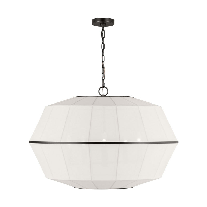 Visual Comfort Studio - EP1485AI - Five Light Lantern - Hikari - Aged Iron