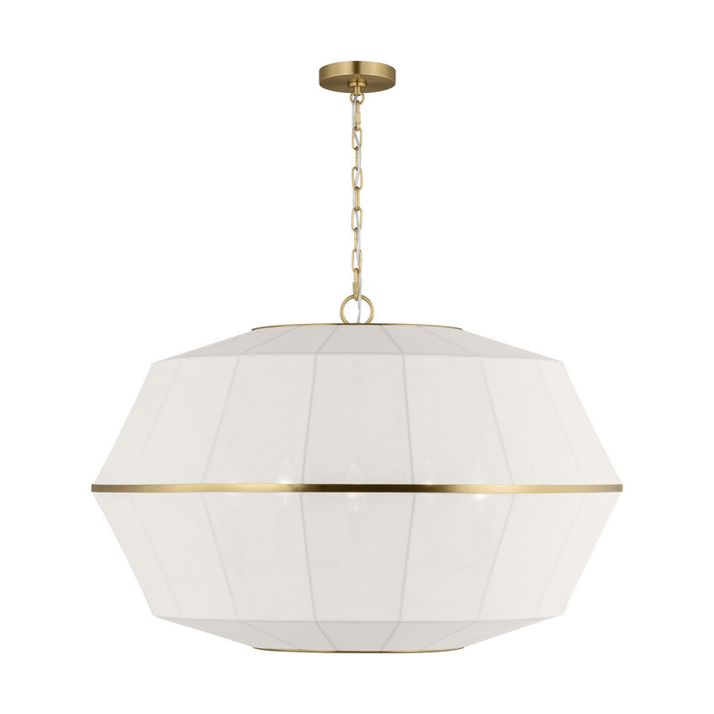 Visual Comfort Studio - EP1485BBS - Five Light Lantern - Hikari - Burnished Brass