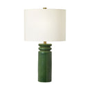 One Light Table Lamp<br /><span style="color:#4AB0CE;">Entrega: 2-3 semanas en USA</span><br /><span style="color:#4AB0CE;font-size:60%;">PREGUNTE POR ENTREGA EN PANAMA</span><br />Collection: Feikudo<br />Finish: Glossy Light Green
