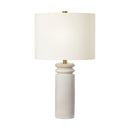 One Light Table Lamp<br /><span style="color:#4AB0CE;">Entrega: 4-10 dias en USA</span><br /><span style="color:#4AB0CE;font-size:60%;">PREGUNTE POR ENTREGA EN PANAMA</span><br />Collection: Feikudo<br />Finish: Glossy White