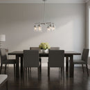 Visual Comfort Studio - GLC1175BS - Five Light Chandelier - Anders - Brushed Nickel