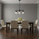 Visual Comfort Studio - GLC1175MBK - Five Light Chandelier - Anders - Midnight Black