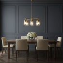 Visual Comfort Studio - GLC1175SB - Five Light Chandelier - Anders - Satin Brass