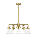 Five Light Chandelier<br /><span style="color:#4AB0CE;">Entrega: 4-10 dias en USA</span><br /><span style="color:#4AB0CE;font-size:60%;">PREGUNTE POR ENTREGA EN PANAMA</span><br />Collection: Anders<br />Finish: Satin Brass