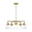 Visual Comfort Studio - GLC1175SB - Five Light Chandelier - Anders - Satin Brass