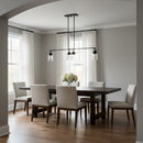 Visual Comfort Studio - GLC1184MBK - Four Light Chandelier - Anders - Midnight Black