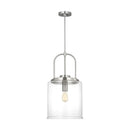 One Light Pendant<br /><span style="color:#4AB0CE;">Entrega: 4-10 dias en USA</span><br /><span style="color:#4AB0CE;font-size:60%;">PREGUNTE POR ENTREGA EN PANAMA</span><br />Collection: Anders<br />Finish: Brushed Nickel