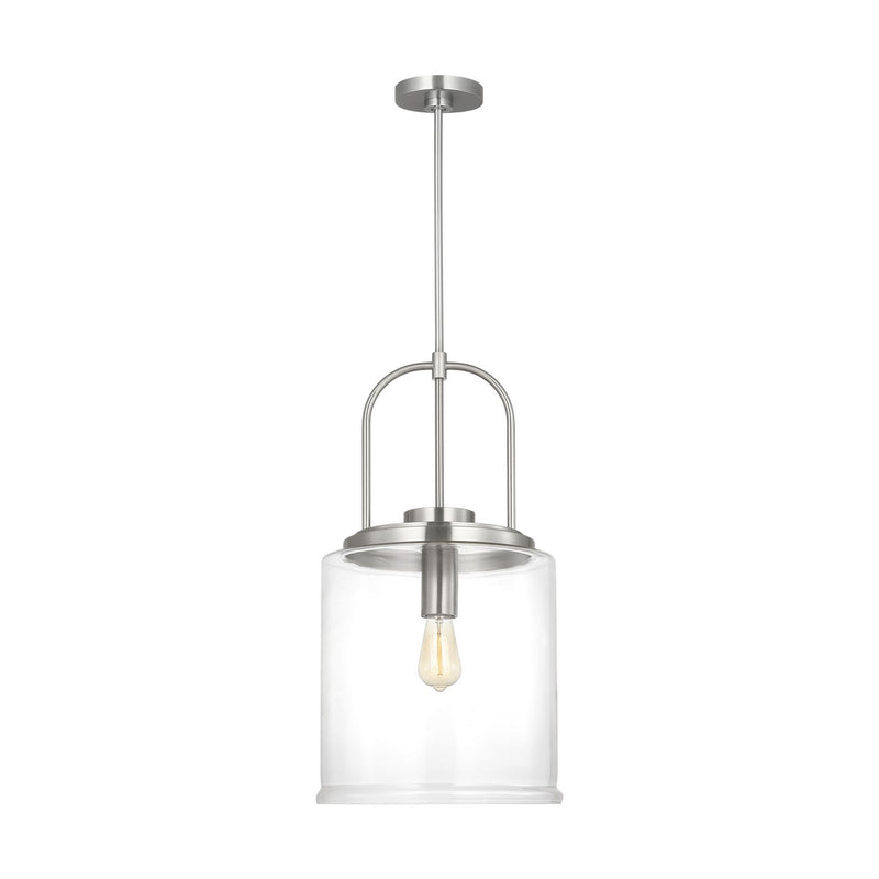 Visual Comfort Studio - GLP1051BS - One Light Pendant - Anders - Brushed Nickel