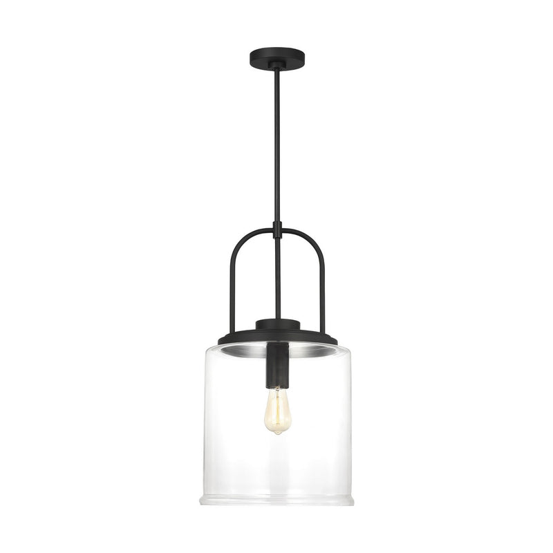 Visual Comfort Studio - GLP1051MBK - One Light Pendant - Anders - Midnight Black