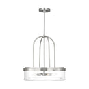 Visual Comfort Studio - GLP1064BS - Four Light Pendant - Anders - Brushed Nickel