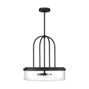 Visual Comfort Studio - GLP1064MBK - Four Light Pendant - Anders - Midnight Black
