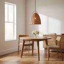 Visual Comfort Studio - GLP1081BBS-BRTN - One Light Pendant - Norman - Blonde Rattan