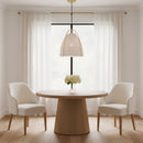 Visual Comfort Studio - GLP1081SB-CLW - One Light Pendant - Norman - Chalk Wicker