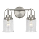 Visual Comfort Studio - GLV1072BS - Two Light Vanity - Anders - Brushed Nickel