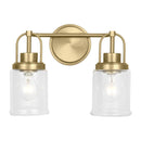 Visual Comfort Studio - GLV1072SB - Two Light Vanity - Anders - Satin Brass