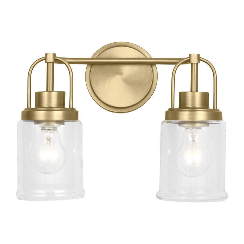 Visual Comfort Studio - GLV1072SB - Two Light Vanity - Anders - Satin Brass