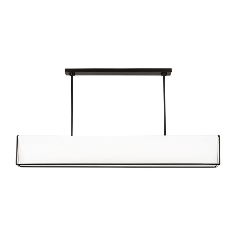 Visual Comfort Studio - KC1151AI - LED Linear Chandelier - Velero - Aged Iron