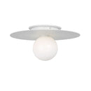 Visual Comfort Studio - KF1011MWT - One Light Flush Mount - Nodes - Matte White