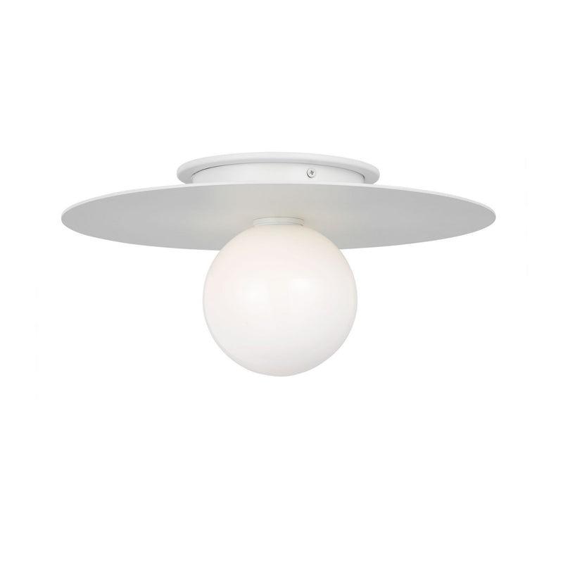 Visual Comfort Studio - KF1011MWT - One Light Flush Mount - Nodes - Matte White