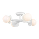 Visual Comfort Studio - KF1034MWT - Four Light Semi-Flush Mount - Nodes - Matte White