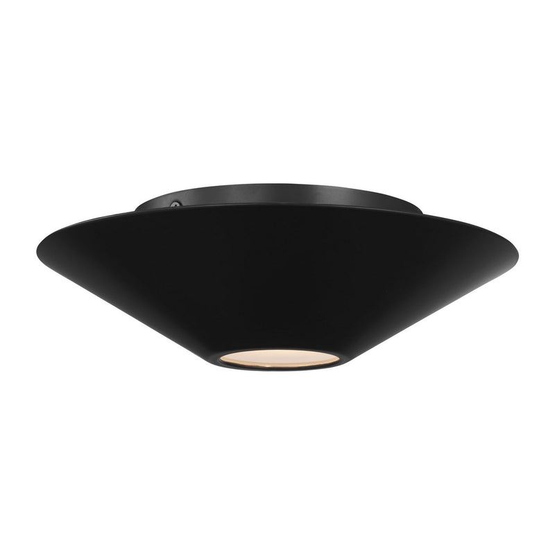 Visual Comfort Studio - KF1121MBK - LED Flush Mount and Sconce - Echo - Midnight Black