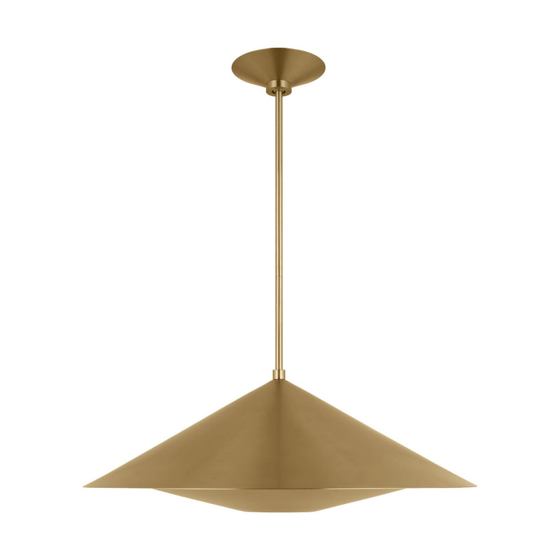 Visual Comfort Studio - KP1171BBS - One Light Pendant - Echo - Burnished Brass