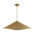 Visual Comfort Studio - KP1181BBS - One Light Pendant - Echo - Burnished Brass