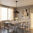 One Light Pendant<br /><span style="color:#4AB0CE;">Entrega: 4-10 dias en USA</span><br /><span style="color:#4AB0CE;font-size:60%;">PREGUNTE POR ENTREGA EN PANAMA</span><br />Collection: Echo<br />Finish: Midnight Black