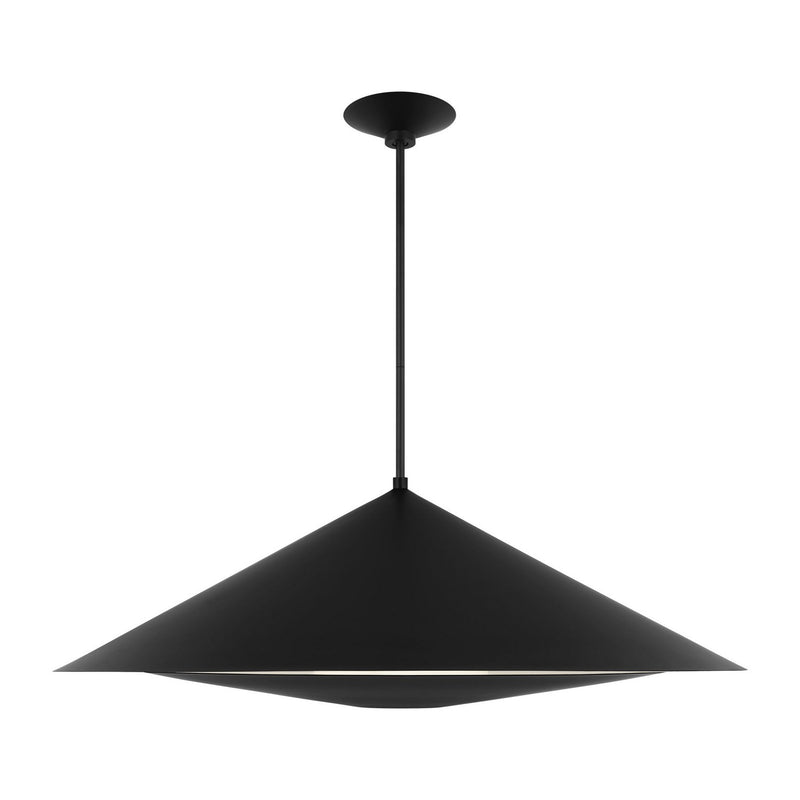 Visual Comfort Studio - KP1181MBK - One Light Pendant - Echo - Midnight Black