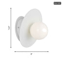 Visual Comfort Studio - KW1041MWT - One Light Wall Sconce - Nodes - Matte White