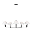 Visual Comfort Studio - SLC1005AI - Five Light Chandelier - Colfax - Aged Iron