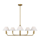 Visual Comfort Studio - SLC1005BBS - Five Light Chandelier - Colfax - Burnished Brass