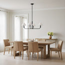 Visual Comfort Studio - SLC1014AI - Four Light Chandelier - Colfax - Aged Iron