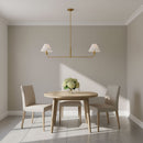 Visual Comfort Studio - SLC1022BBS - Two Light Linear Chandelier - Colfax - Burnished Brass