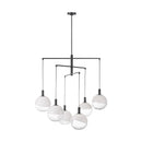 Visual Comfort Studio - SLC1036AI - Six Light Chandelier - Torian - Aged Iron