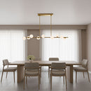 Visual Comfort Studio - SLC1059BBS - Nine Light Linear Chandelier - Altair - Burnished Brass